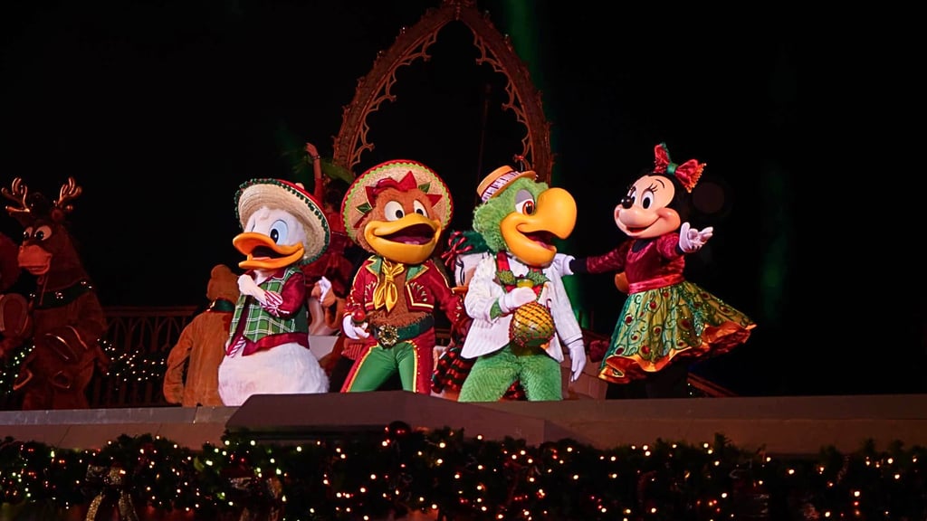Mickey's Very Merry Christmas Party - Castle Show - Disney World